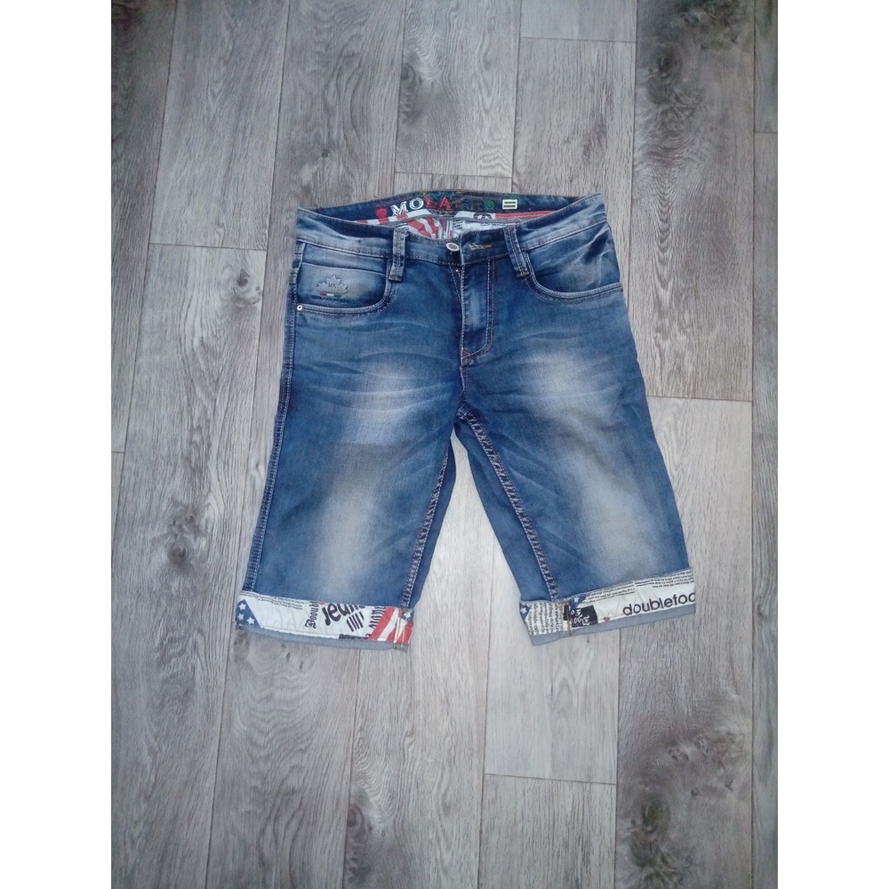 Denim Shorts Men's Blue